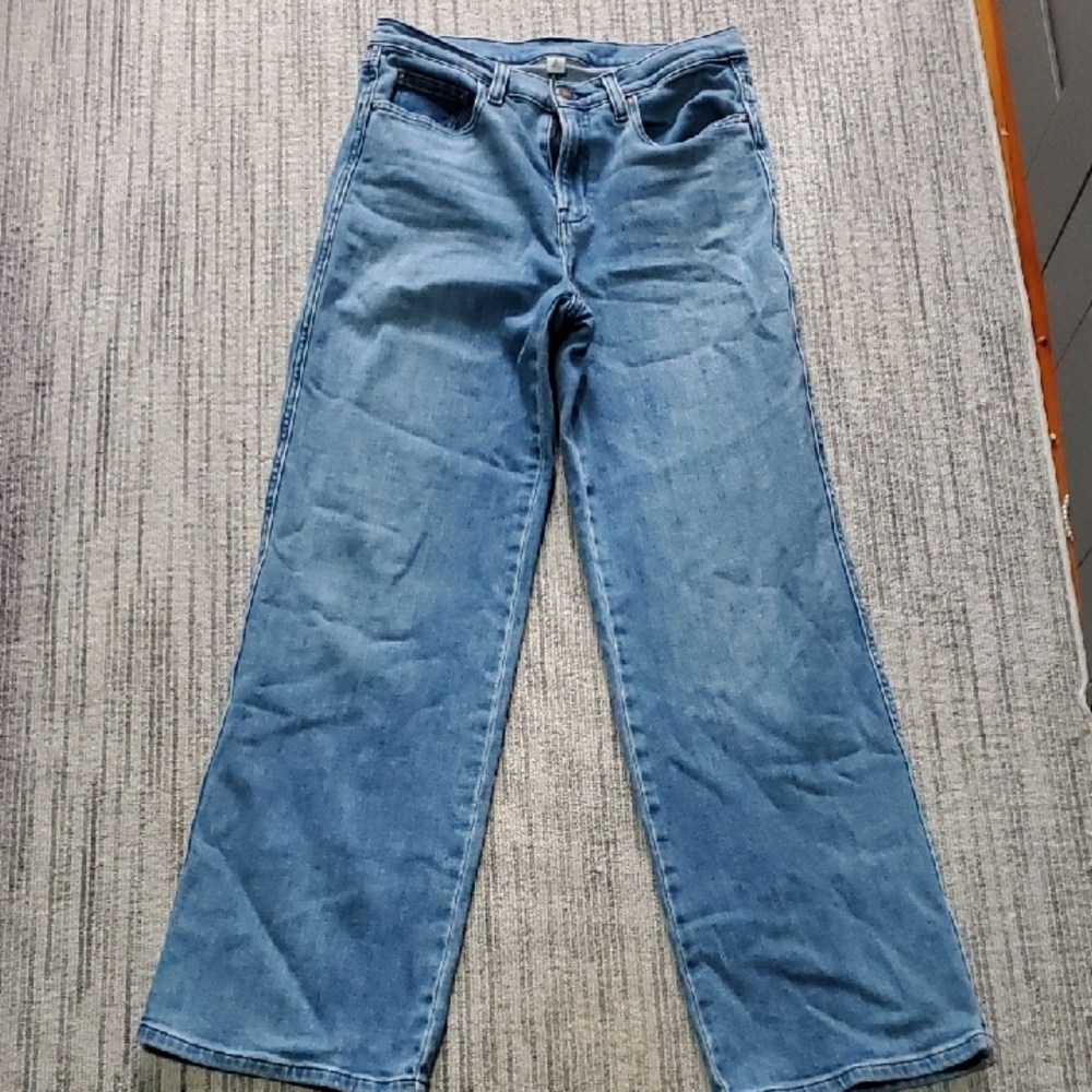 Classic Blue Women's Jeans LL Bean High Rise Size 8